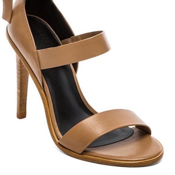 TIBI Pierce Wrap Leather Sandals In Beige Tan Revolve - Picture 3 of 10